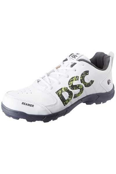 DSC Beamer Cricket Shoes | Grey | 5 Uk/6 Us/39 Eu | Lightweight Outsole | Durable