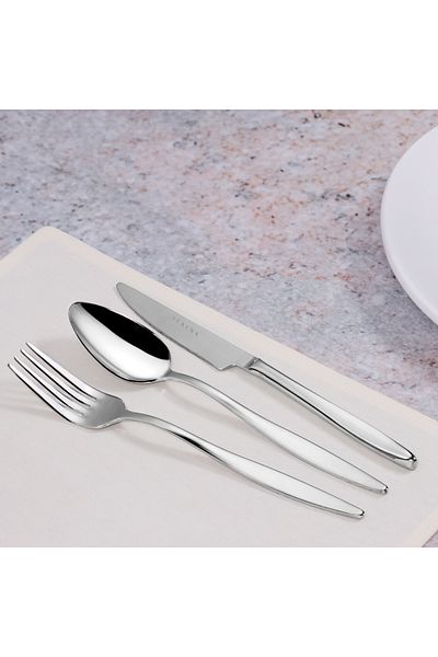 Serenk Milan Stainless Steel Cutlery Set 18 Pieces