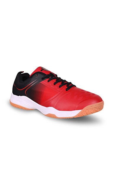 Nivia HY - Court 2.0 Badminton Shoes (Red/Black, 12 UK / 13 US / 46 EU)  | Fo...