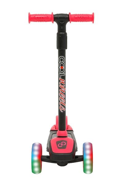 Cool Wheels Detachable Detachable Twist Lighted 3 Wheel Kids Scooter 3 Pink Manual 40-50 kg 3 Pink Man
