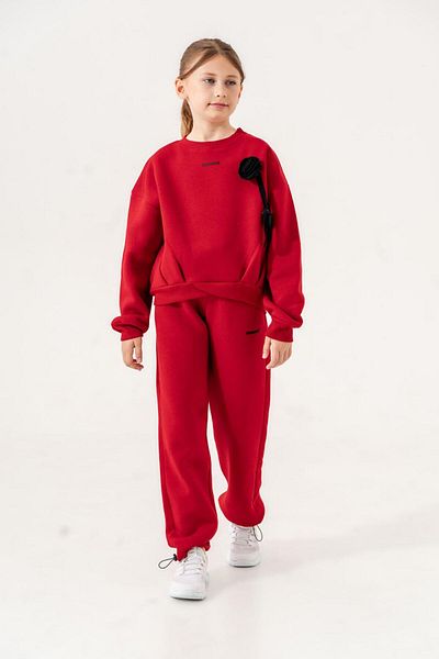 GİYİCEM Girl's Floral Tracksuit Set