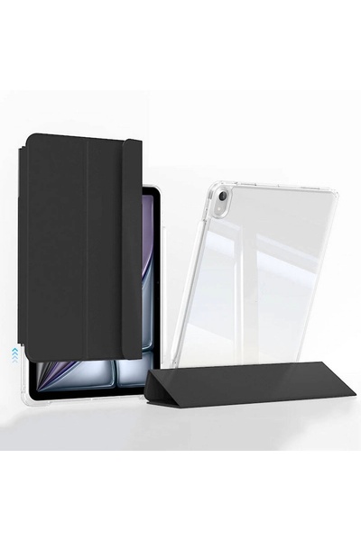 SBY TEKNOLOJİ حافظة متوافقة مع Apple iPad Air 11 2024، قلم لاسلكي قابل للفصل،...