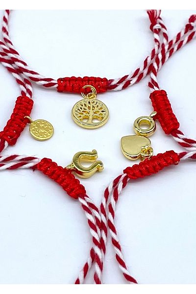 Concept HuBuTU 5 Gift New Year's Card Helatin Martenicha March Rope Wish Bracelet