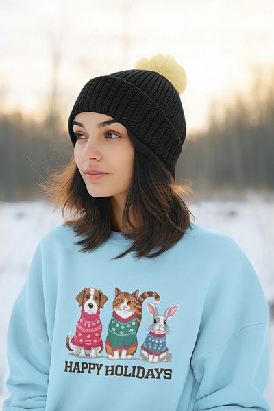 SUNFREE SWEATSHIRT OVERSIZE UNISEX IMPRIMAT