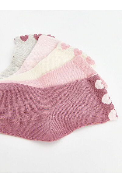 LC Waikiki Lcwk Basic Kız Bebek Soket Çorap 5'li