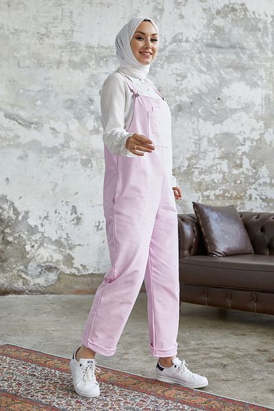 InStyle Lindy Strappy Salopet - Ροζ