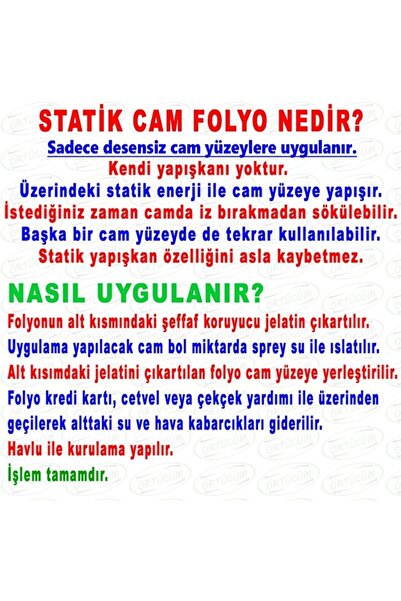 Örtücüm 45cm X 1 Metre Buzlu Statik Yapışkansız Kumlama Cam Folyo Ev Balkon Duşakabin Desenli Cam Filmi F180