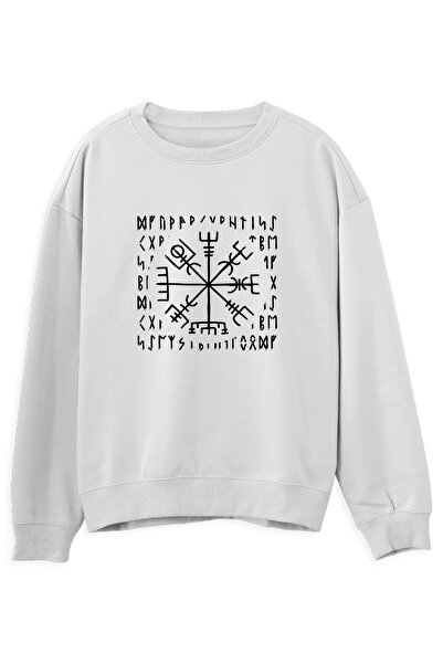 Oweear Unisex Viking Compass - Regular Sweatshirt