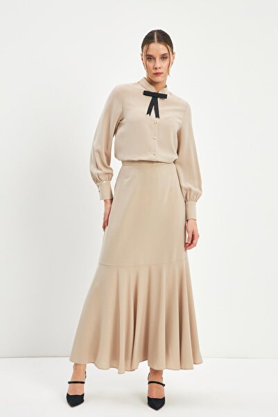 Zühre Fusta bej cu talie înaltă ETK-0172