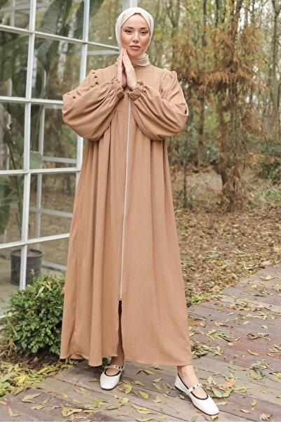 Bestenur Βιζόν Esyel Μανίκι Shiring Ferace 1256