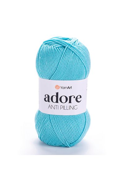 Yarnart Adore - Νήμα πλεξίματος χεριών κατά της φόρμας Blue-342