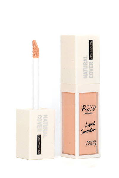 Roesıa Rose Cosmetics Rose Natural Cover Liquid Concealer Fırçalı Kapatıcı