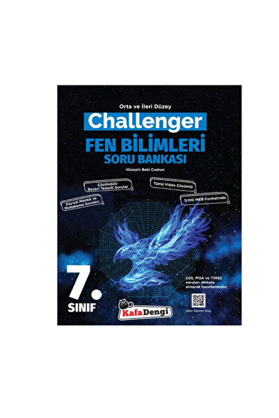 Üç Dört Beş Yayıncılık 7. Sınıf  Kafadengi Challenger Fen Soru Bankası 2025
