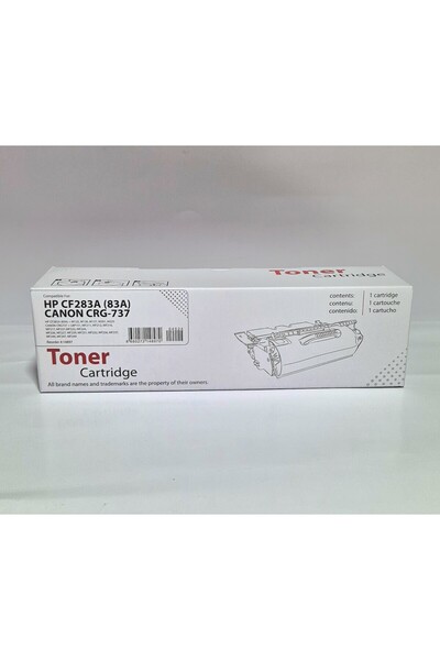 HP CF283A & CANON CRG 737