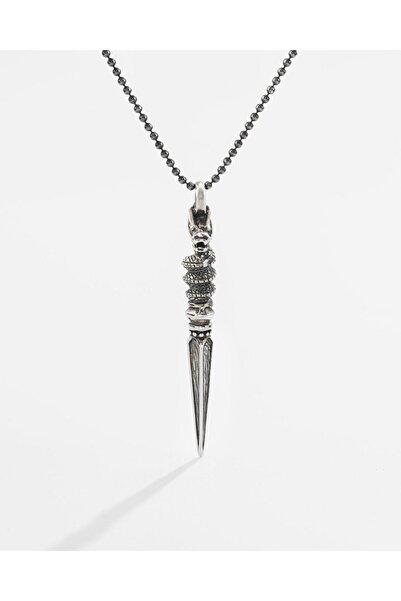 MEKS JEWELS Gümüş Dragon Mızrağı Kolye
