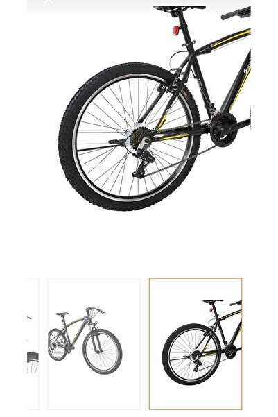 Soultech Bisan Bike11a Aggressive Bisiklet Sarı-siyah 26''