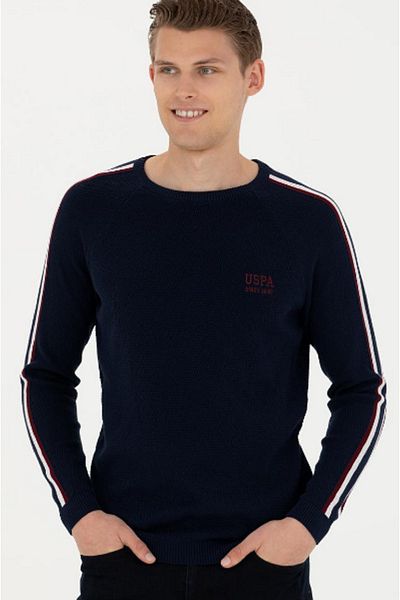 U.S. Polo Assn. Pulover pentru bărbați U.S. Polo cu gât crew