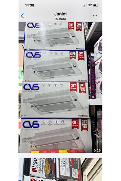 CVS 1149 Arlene Çift Filtreli Aspiratör