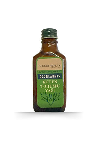 Good & Health زيت بذور الكتان المعالج بالأوزون من GoodHealth - 30 مل
