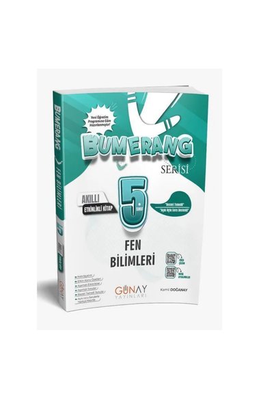 Üç Dört Beş Yayıncılık 5. SINIF BUMERANG SERİSİ FEN BİLİMLERİ AKILLI ETKİNLİK...
