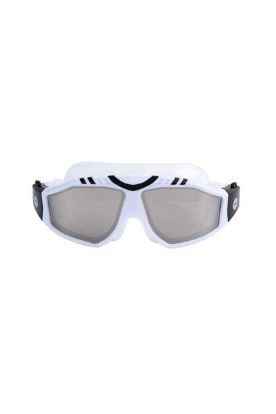 Swimming goggles with nose clearance