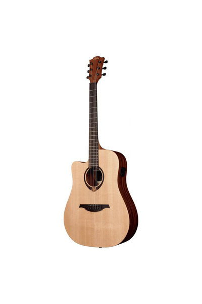 LAG Gla Tl70dce - Tramontane Dreadnought Cutaway Solak Elektro Akustik Gitar