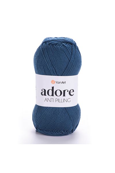 Yarnart Adore - Πλεκτό Χέρι Αντι-πυλώματος Νήμα Petrol Blue-348