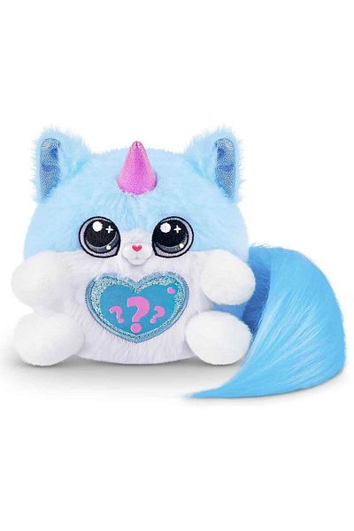 NECO TOYS سلسلة مفاجأة Rainbocorn Kittycorn 3 - الذيل الأزرق