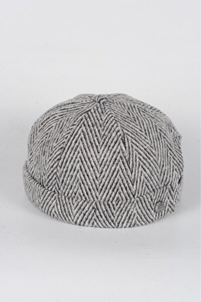 mercantoptan Унісекс 100% вовняна шапка з візерунком, зимовий докерський капелюх