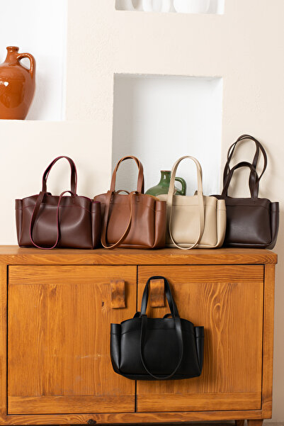 HONEY BAG Merla Light Brown Puppy Women's Shoulder Hand and Shoulder Bag