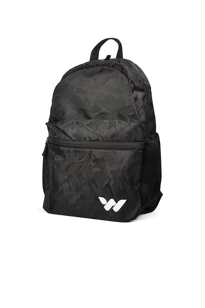 WALKWAY Hump Black Camouflage School Backpack