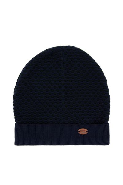 U.S. Polo Assn. Men's Navy Blue Beret 50292943 -Vr033