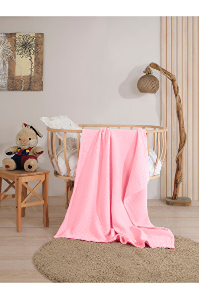 destinyhometex %100 Pamuk 4 Kat Muslin 100x120 Cm Bebek Yatak/kundak Örtüsü