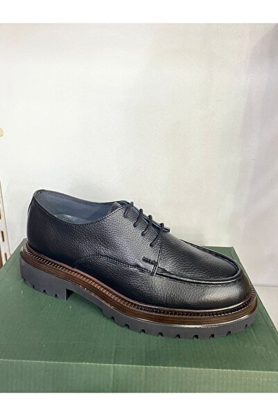 ARS Ayakkabı tria siyah deri ortopedi Oxford Ayakkabı