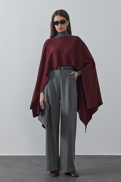 Tailors Room Cherry Knitwear Cape
