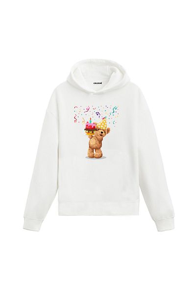 Colermi Birthday Gift - Time to Celebrate Design Cotton Sweatshirt, Hoodie for Lover
