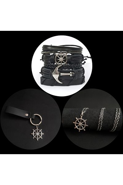 BSN Store Sailor Rude Bracelet Keychain & Necklace Set of 3