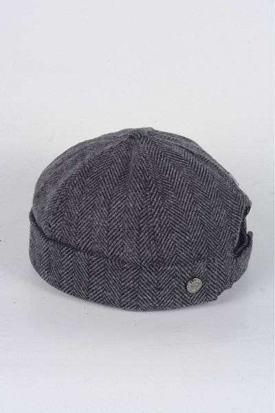 mercantoptan Unisex 100% Wool Print Wool Beret Winter Docker Hat
