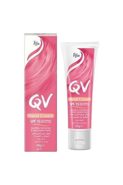 Qv Ego - Qv Hand Cream Sun Protection Spf 15 , - 50Gm