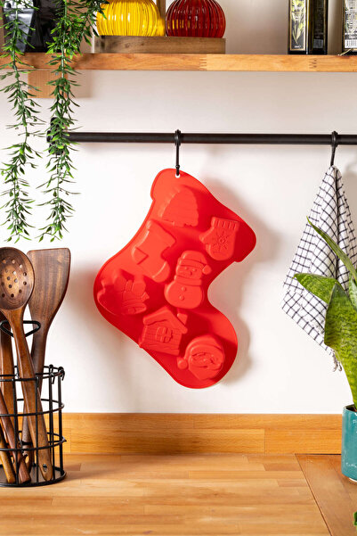 FH finehome Xmas Christmas Silicone Christmas Cookie Mold