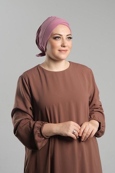 HÜRREM BONE Πρακτικό αποξηραμένο τριαντάφυλλο - Φιόγκος που κουμπώνει, σταυρός διπλής όψης 3007B_18