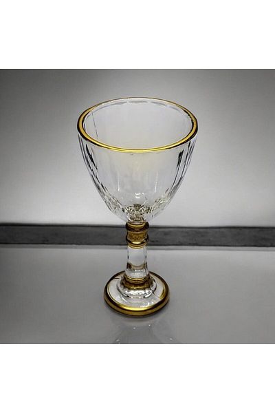 YANPA TİCARET Yanpa 5 Pieces Gilded Orchid Coffee Side Glass