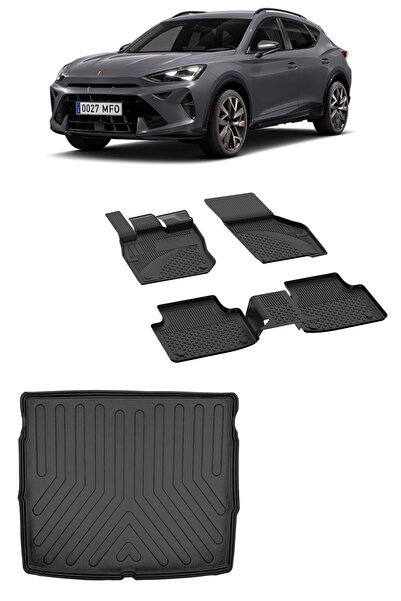 Sahler Cupra Formentor Havuzlu Paspas ve Rizline Üst Bagaj Havuzu 2024