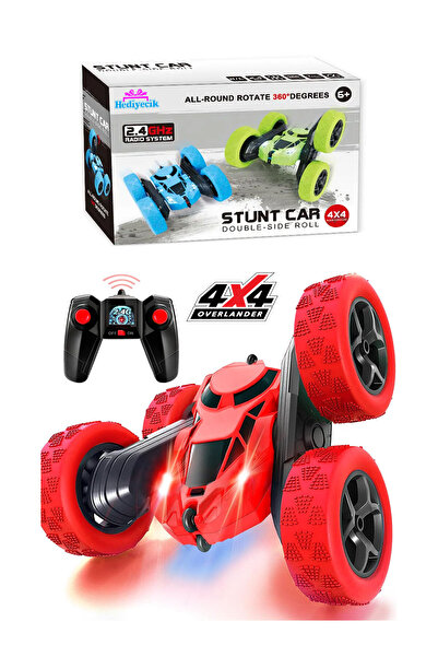hediyecik Rc Stunt 360 Derece Dönen Şarjlı Uzaktan Kumandalı Akrobatik Araba Full Fonksiyon