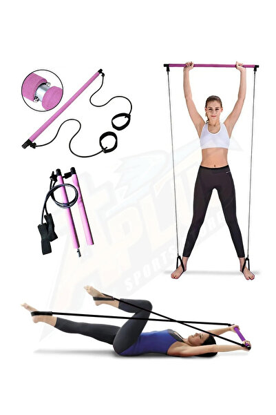 AVESSA Squat Pilates Jimnastik Egzersiz Çubuğu Portable Studio Squat Barı Gym