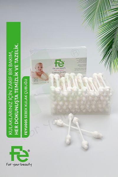 Fe Baby Baby Ear Cleaning Swab
