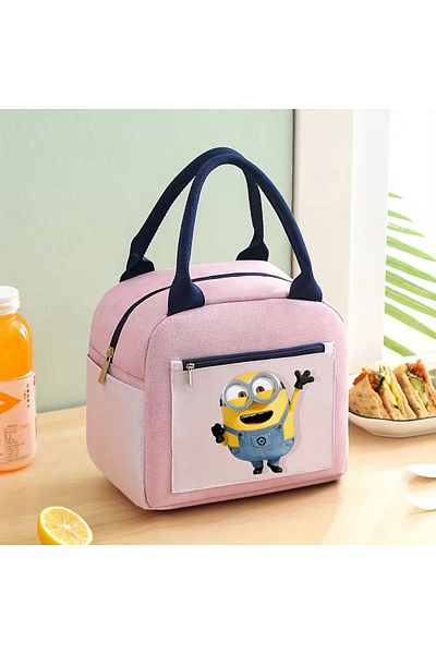 bundle island Minions Figured Insulated Hot Cold Lunch Box