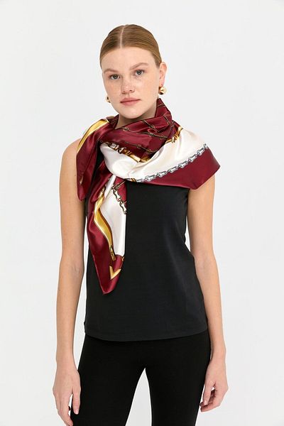 Desen Triko Eșarfă de mătase 19 - Design special