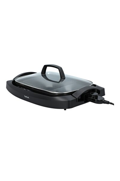 TEFAL Plancha Electric Grill | Smokeless | With Lid | Adjustable Thermostat | Healthy Cooking