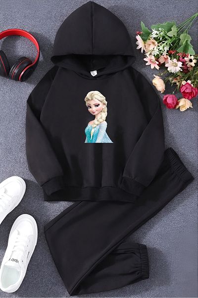 THEKONT Elsá Printed Children's Tracksuit Set - Code 20242910